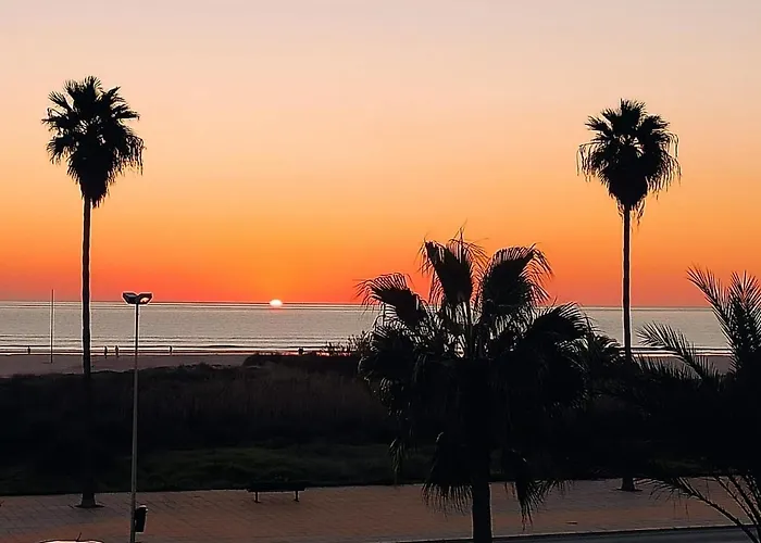 Vistamar Primera Linea De Playa Y Centrico Apartamento